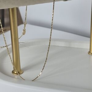 Italian 925 Gold Chain Necklace